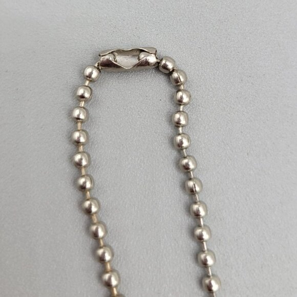 Starfish Pendant Necklace Dangling Seashell Charms Ball Chain Silver Tone - Picture 4 of 4